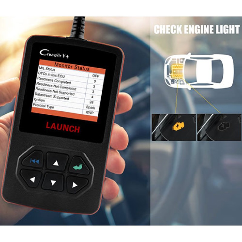 Escáner Automotriz Launch Creader V+ plus