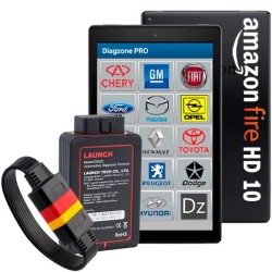Escáner Launch DBScar5 Diagzone Tablet Amazon Fire 10