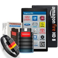 Escáner Thinkdiag Diagzone y Tablet Amazon Fire HD8