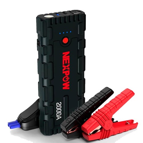 Arrancador de batería y power bank Nexpow G17 2000A