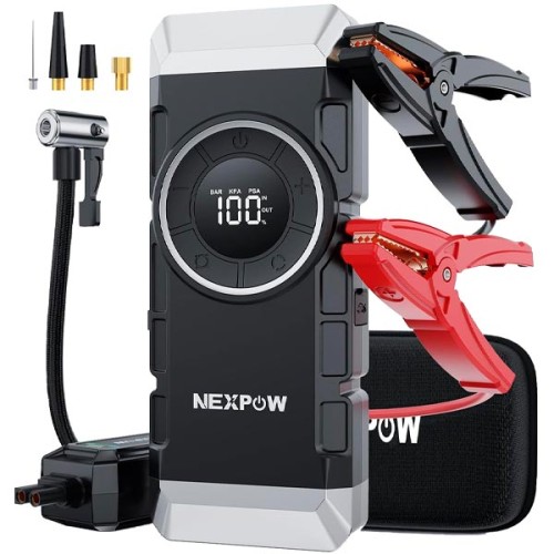 Arrancador de batería e inflador de cauchos Nexpow NP2