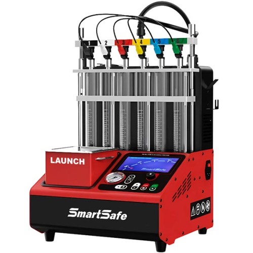 Comprar Limpia Inyectores Launch CNC605+ EFI GDI PIEZO Máquina limpia inyectores Launch CNC605+ de 6 cilindros con tina de ultrasonido